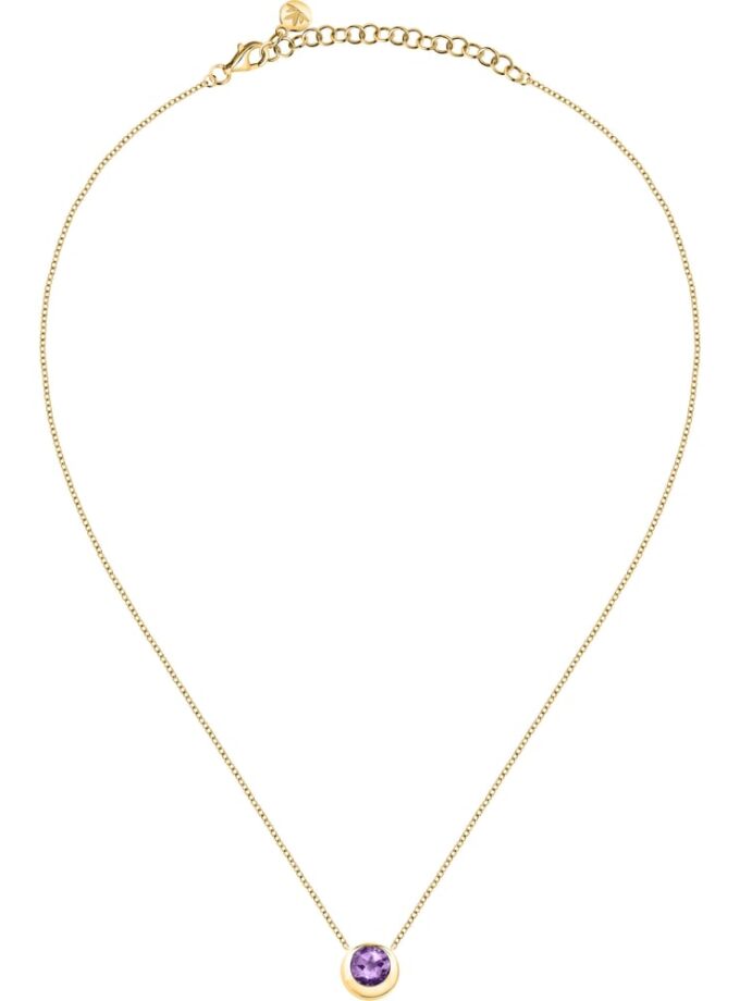 collier bijoux femme morellato Élégant, design unique, finition premium, réglable métal doré référence saxn02