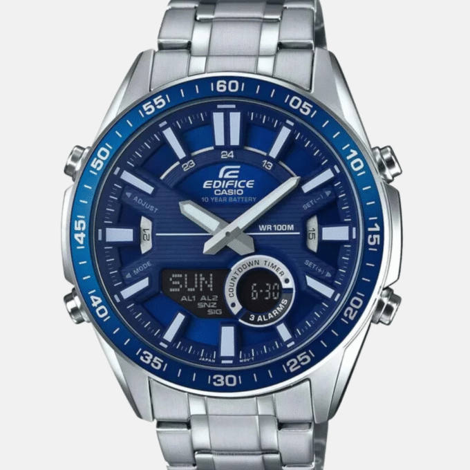 Montre Homme Casio - EFV-C100D-2AVDF - Bracelet en acier inoxydable - Résistant à l'eau