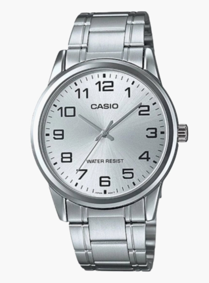Montre Homme Casio - MTP-V001D-7BUDF - Bracelet en acier inoxydable - Résistant à l'eau