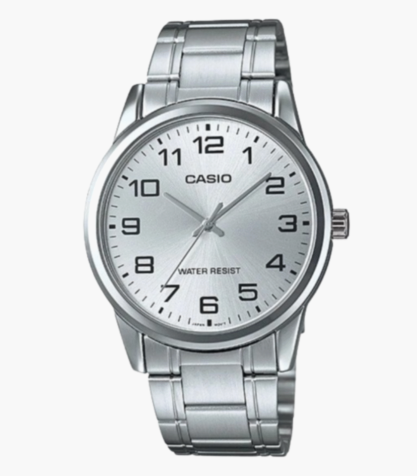 Montre Homme Casio - MTP-V001D-7BUDF - Bracelet en acier inoxydable - Résistant à l'eau