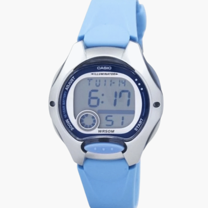 Montre Jeunesse Casio Collection - Bracelet En Résine - LW-200-2BVDF