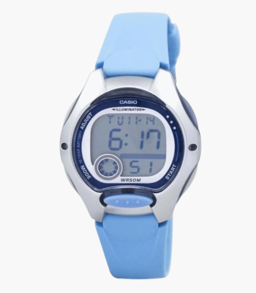 Montre Jeunesse Casio Collection - Bracelet En Résine - LW-200-2BVDF