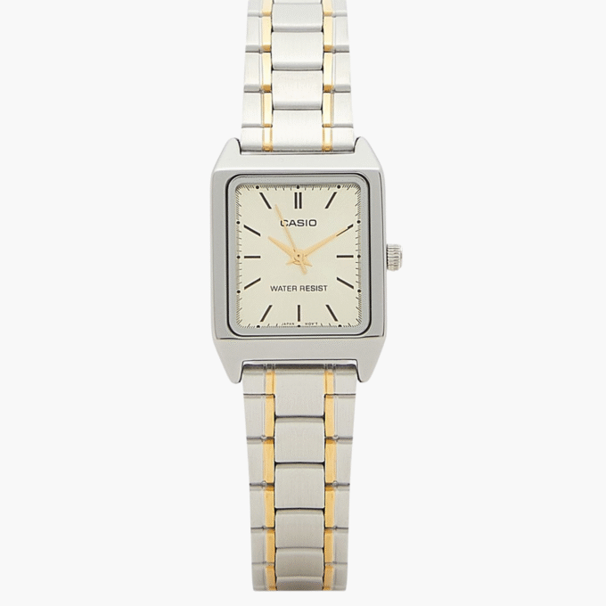 CASIO LTP-V007SG-9EUDF Montre Pour Femmes - Argent/DoRé