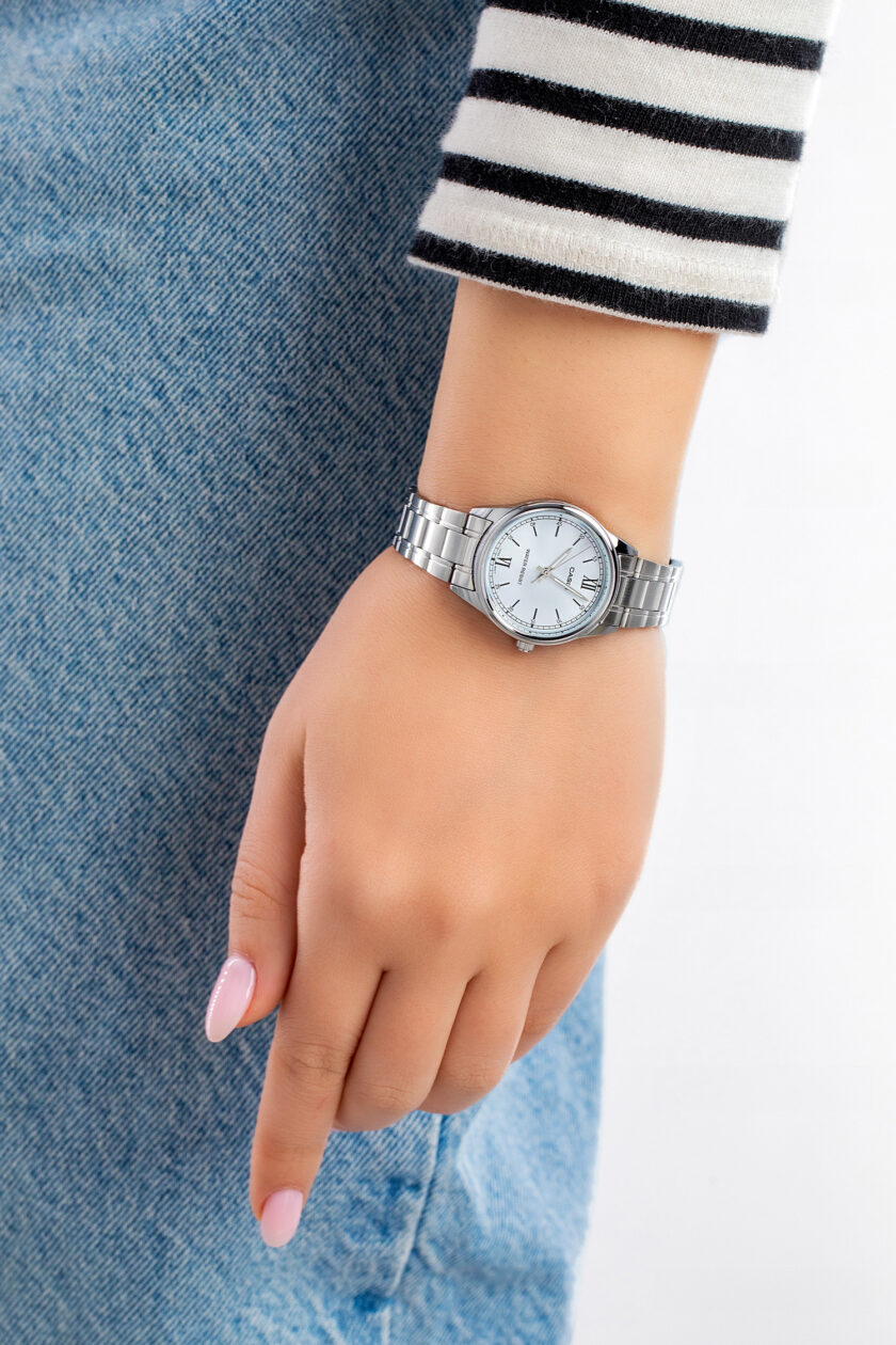 Montre Femme Casio - LTP-V005D-2B3UDF - Bracelet en acier inoxydable - Résistant à l'eau – Image 2