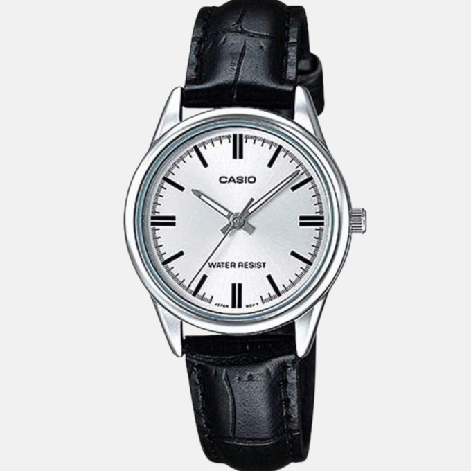 Montre Femme Casio Collection - LTP-V005L-7AUDF -  Bracelet En Cuir - Résistant à l'eau