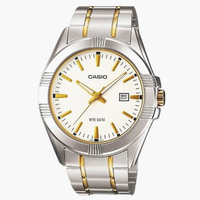 Montre Homme Casio Collection - Bracelet Acier inoxydable - MTP-1308SG-7AVDF