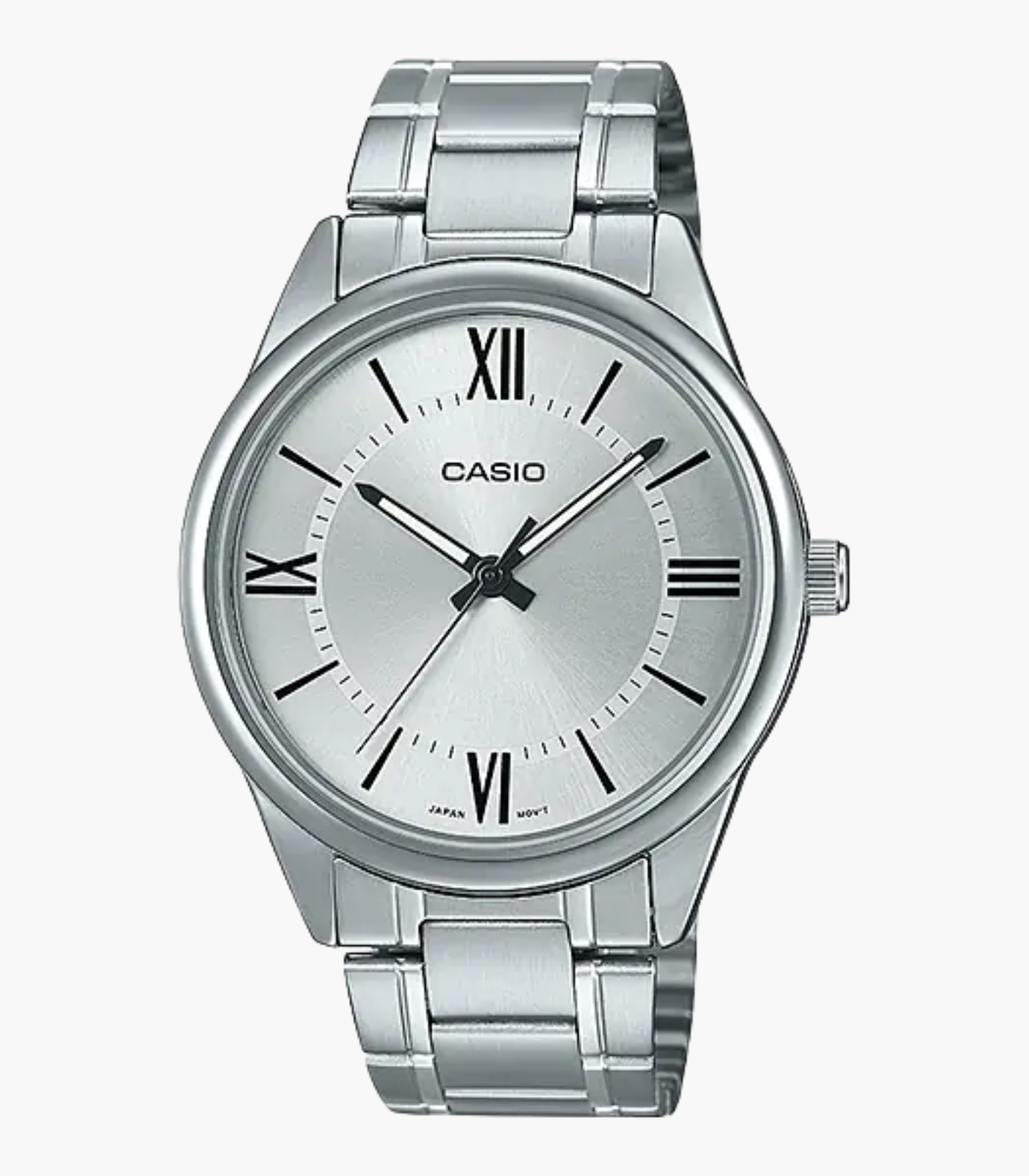 Casio Montre Homme MTP-V005D-7B5UDF - Bracelet en Acier Inoxydable - Argent