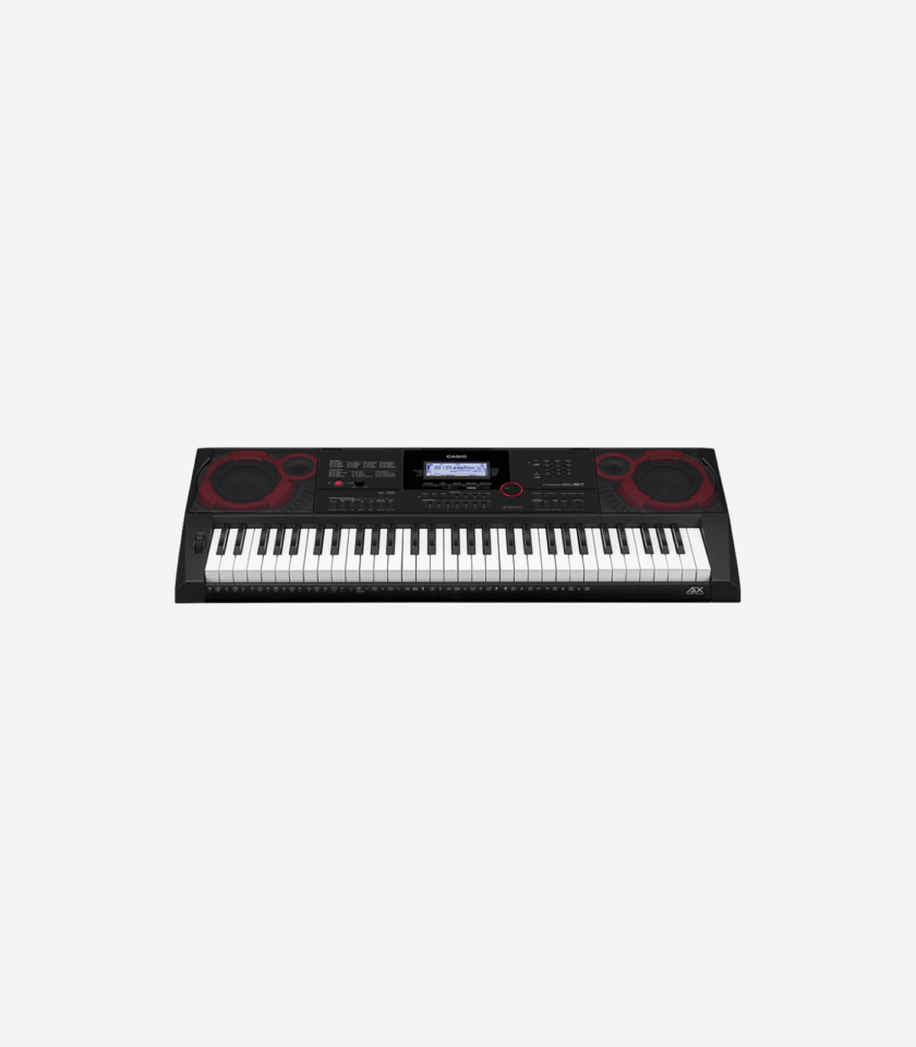 Clavier Arrangeur 61 Touches Sensibles AiX 800 Sonorités 235 Rythmes Enregistreur USB Noir Référence CT-X3000