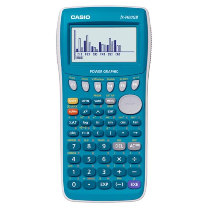 Calculatrice Graphique CASIO - Écran 8 lignes - Mode Equation - FX-7400GII