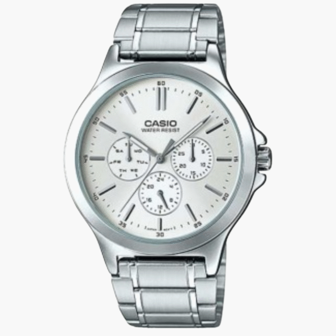 Montre Homme Casio MTP-V300D-7AUDF - Bracelet en Acier Inoxydable - Argent