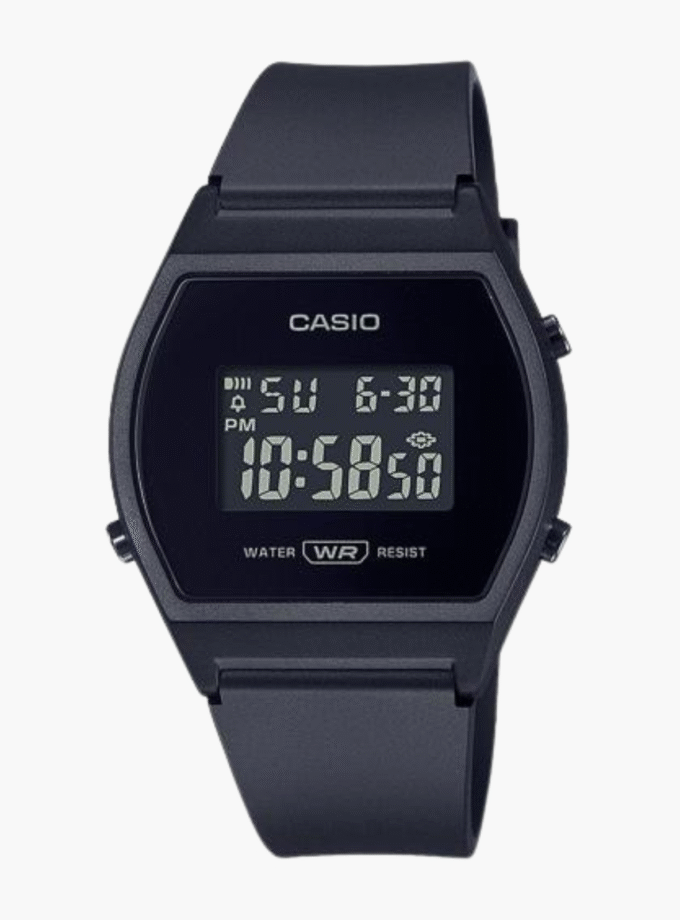 Montre Femme Casio - LW-204-1BDF - Bracelet en résine noir - Affichage numérique