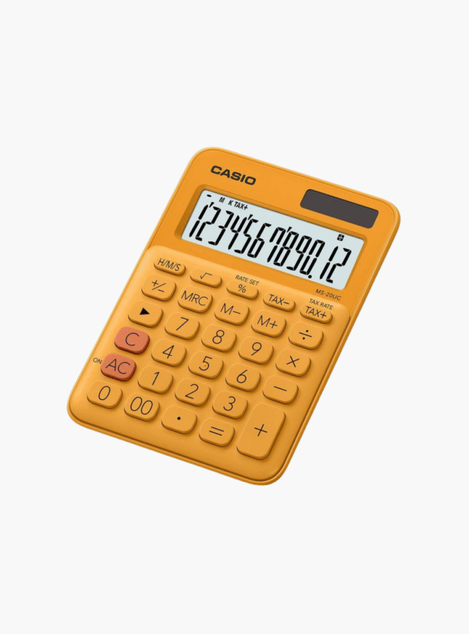 Mini Calculatrice Du Bureau Casio - Ms-20Uc-Rg