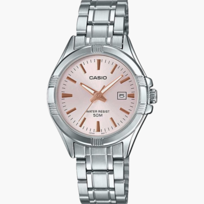 Casio Montre Femme - LTP-1308D-4AVDF - Bracelet en acier inoxydable - Résistant à l'eau