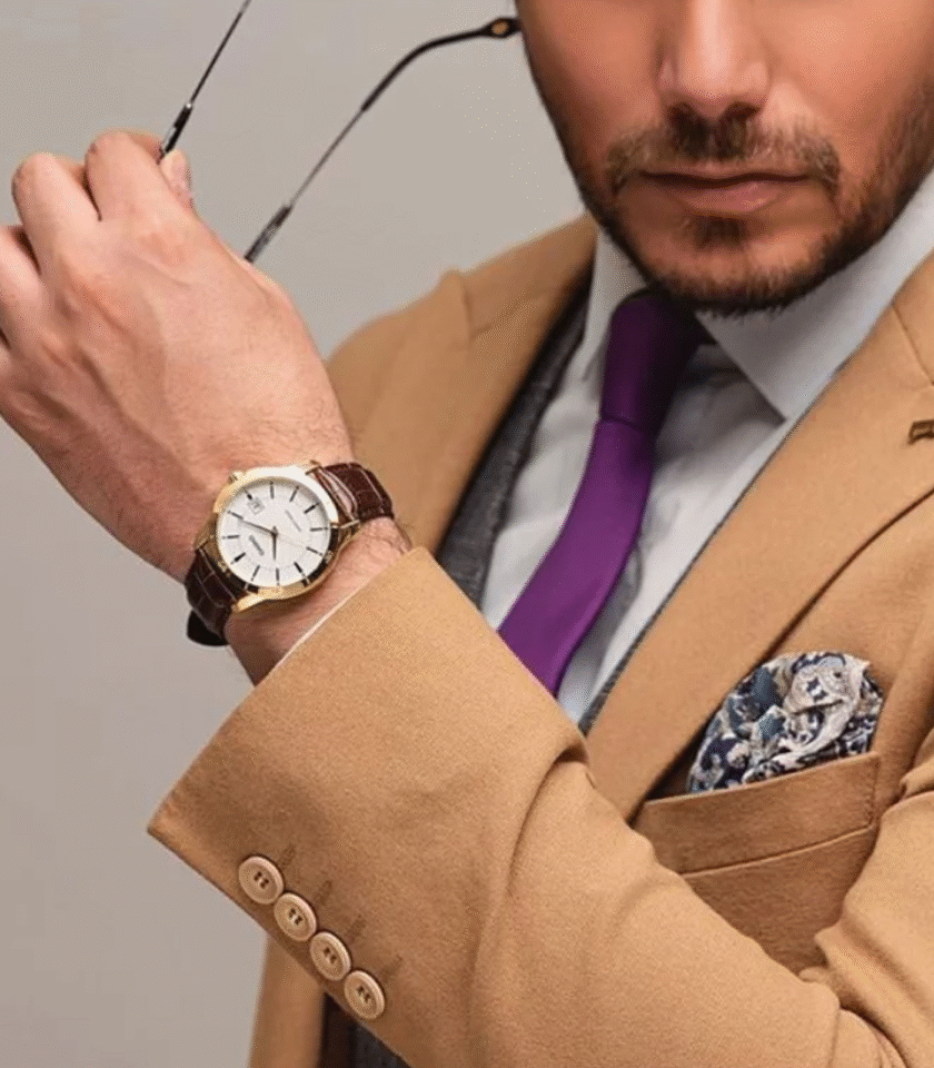 Montre Homme Casio - MTP-V004GL-7AUDF - Bracelet en Cuir marron - Affichage analogique - Résistant à l'eau