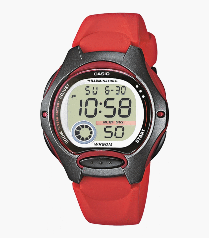 Montre Jeunesse Casio Collection - Bracelet En Résine - Lw-200-4Avdf