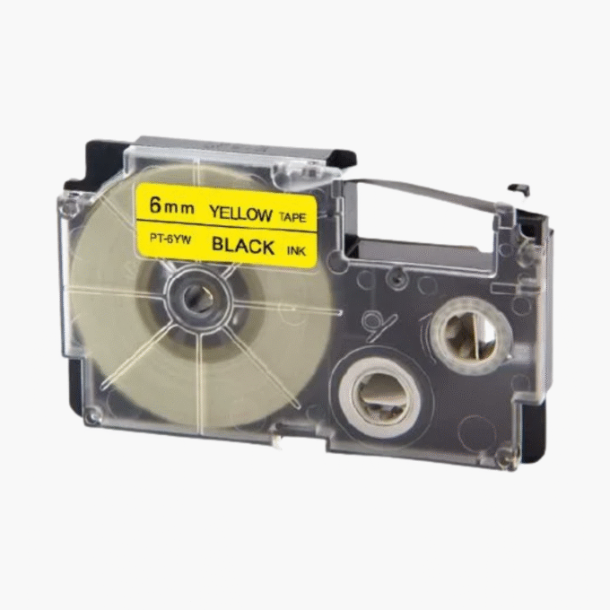 Cartouche Cassette à Ruban - 6mm - XR-6YW