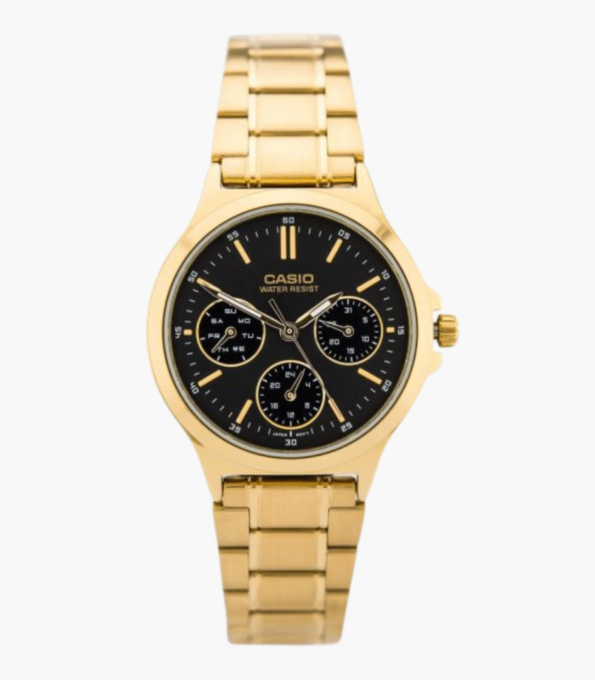 Montre Femme Casio Ltp-V300G-1Audf - Or