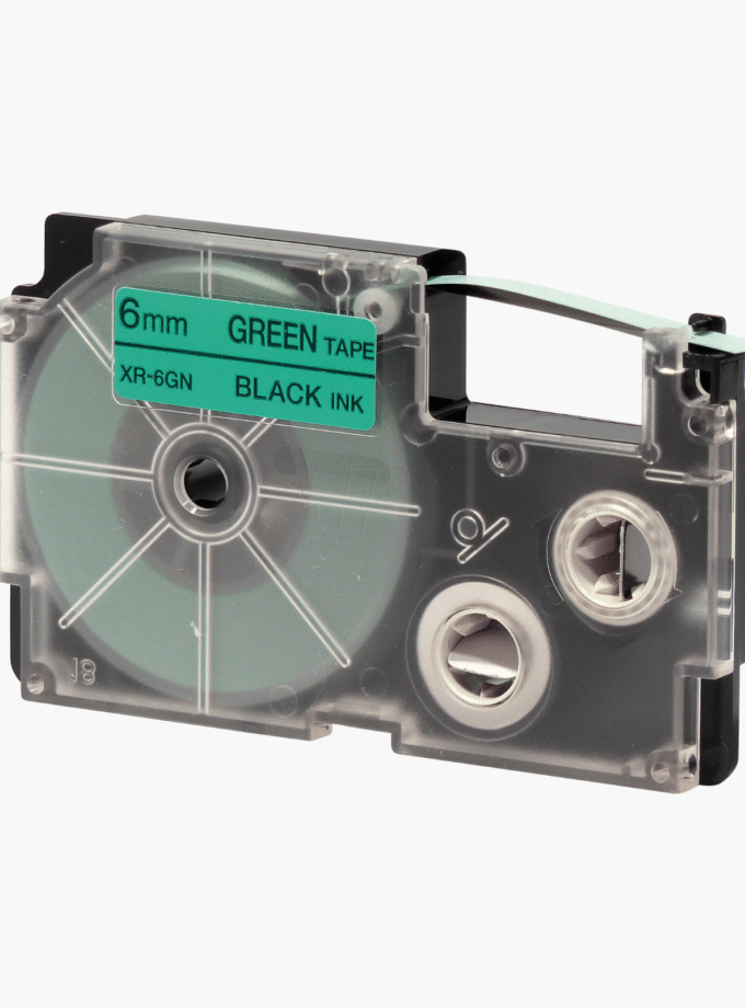 Cartouche Cassette à Ruban - 6mm - XR-6GN