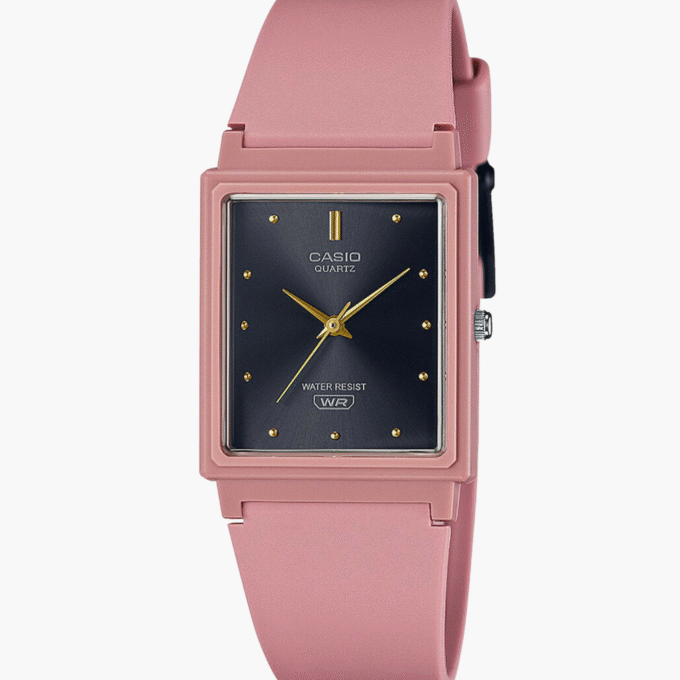 Montre Classique Homme - MQ-38UC-4ADF - Design Élégant, Bracelet Résine, Mouvement Quartz, Étanche - CASIO - Noir