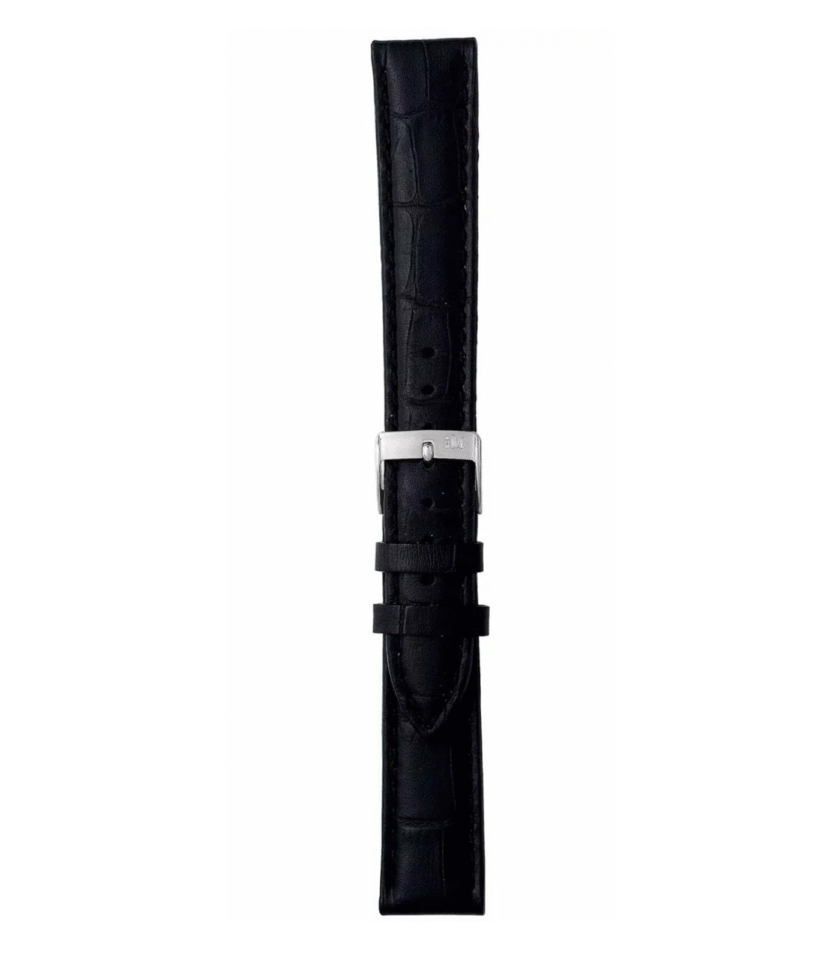 Morellato Bolle EASYCLICK Bracelet cuir noir 22mm - A01X5203480019CR22