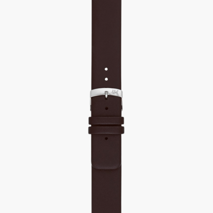 Bracelet Easy Click en Cuir Marron - 22 mm - A01X3076875032CR22