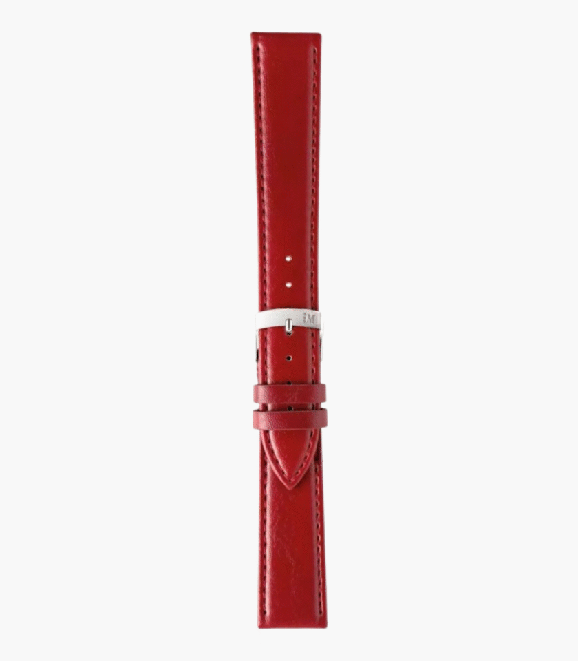 Morellato Gelso EASY CLIC  Bracelet cuir rouge 18mm - A01X4219A97081CR18