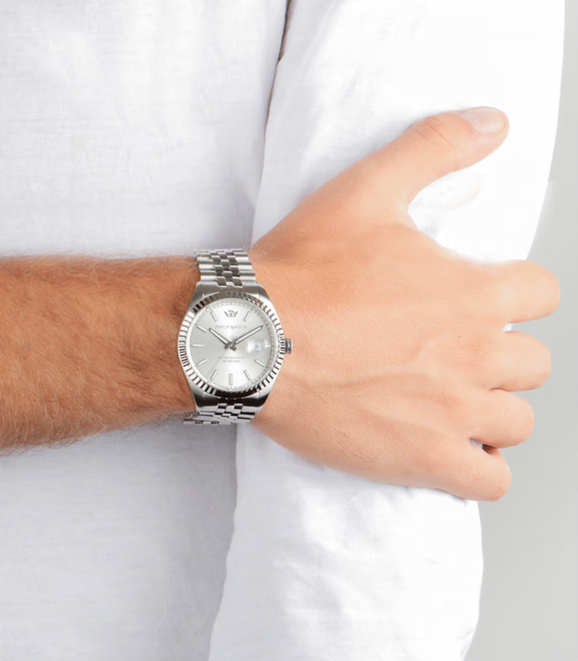 Montre Homme PHILIP WATCH CARIBE - R8253597082 - Bracelet en Acier Inoxydable - Affichage analogique - Résistant à l'eau - Verre Saphir – Image 2