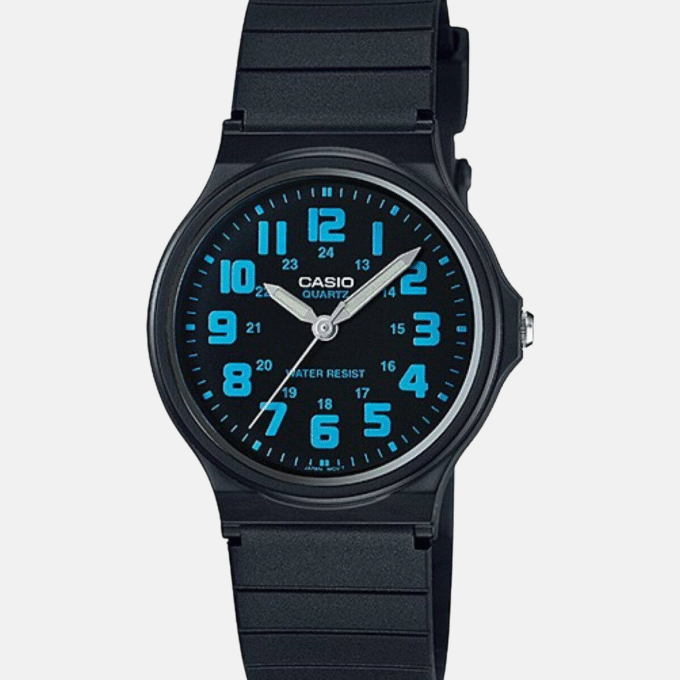 Montre Casio Jeunesse Casio - MQ-71-2BDF - Bracelet en Résine noir - Affichage a...