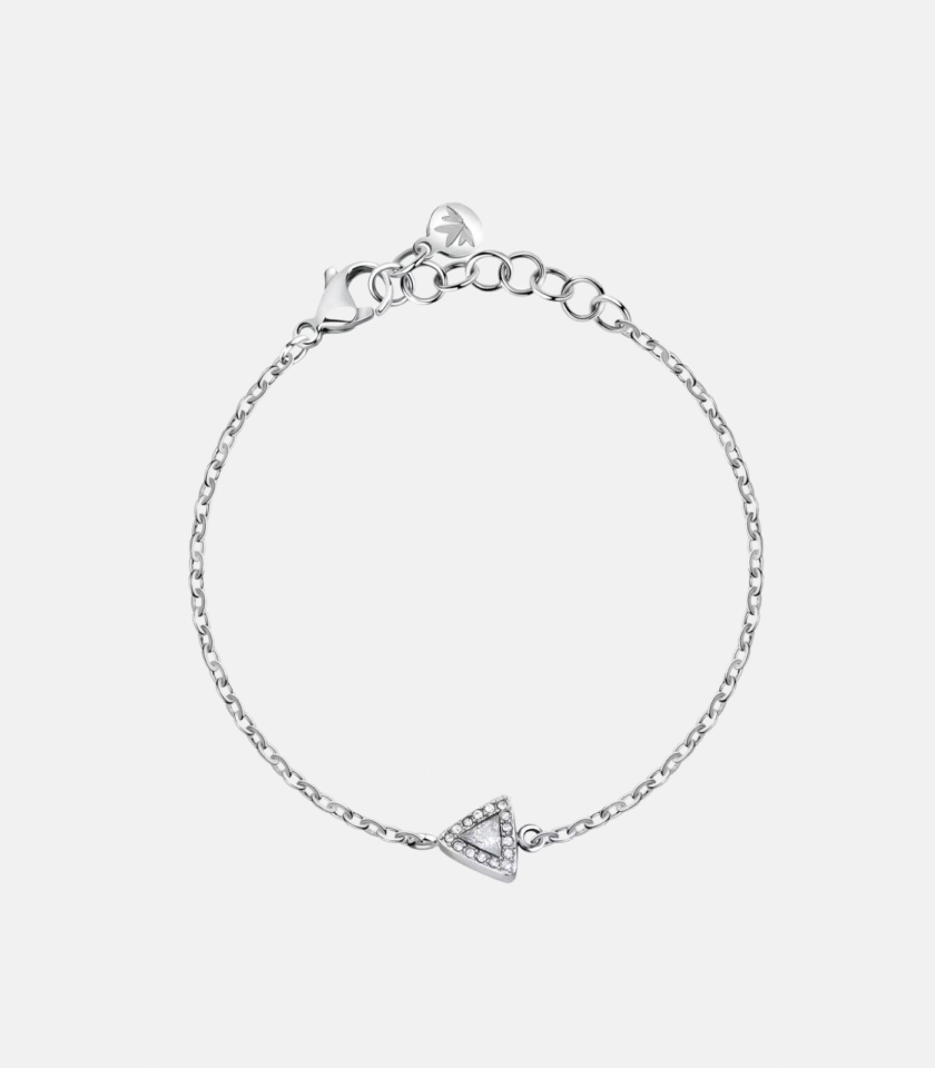 Morellato Bracelet SAWY04 - Acier fin avec cristaux Trilliant