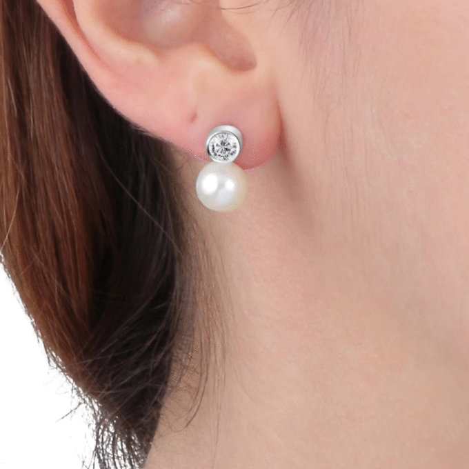 BOUCLES D’OREILLES MORELLATO PERLA ESSENZIALE - SANH04