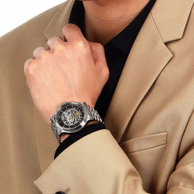 Montre Homme Maserati EPOCA - R8823118015 - Automatique - Affichage analogique - Résistant à l'eau - Verre Saphir