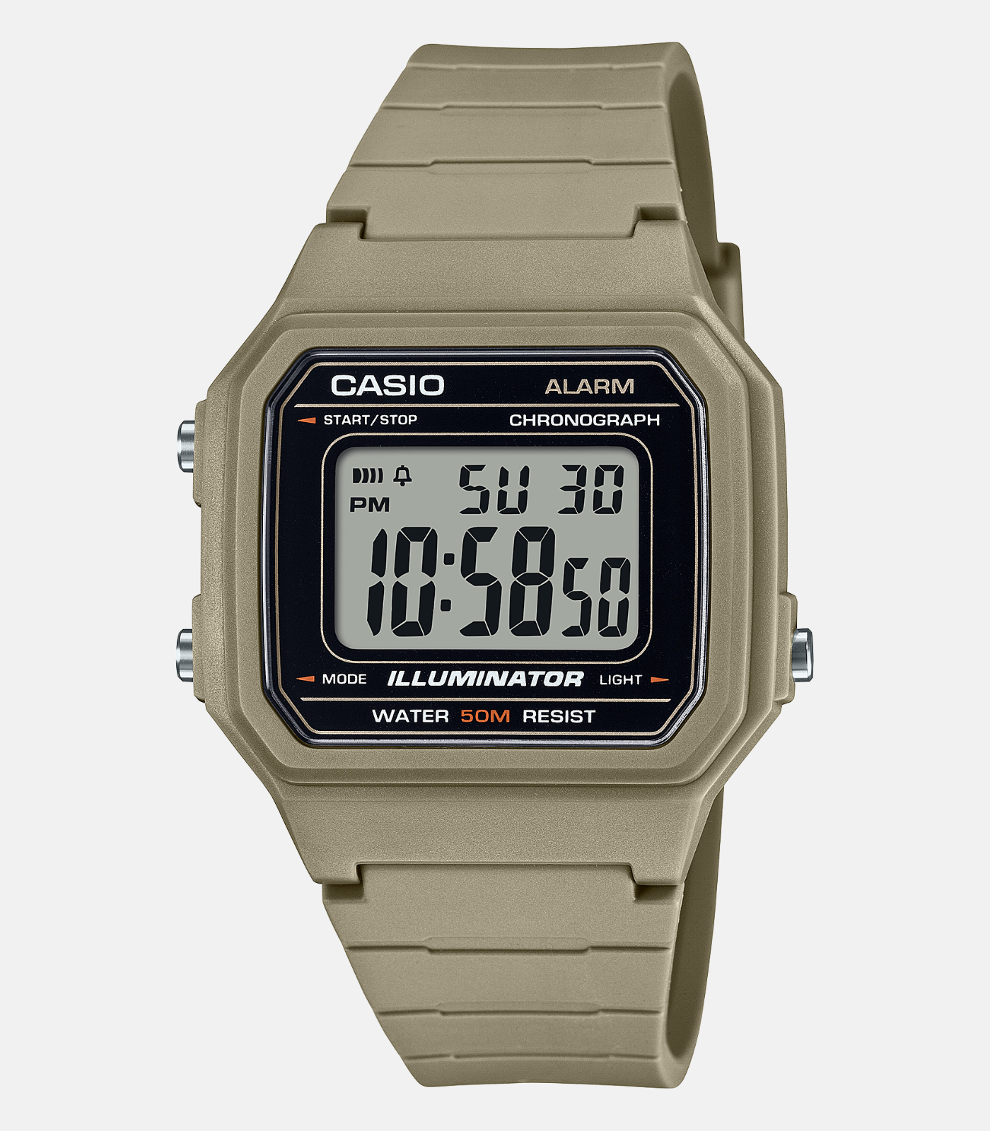 Casio AE-1500WH-1A - Montre Digitale Militaire, étanche 100m, Batterie 10 Ans, Grand écran