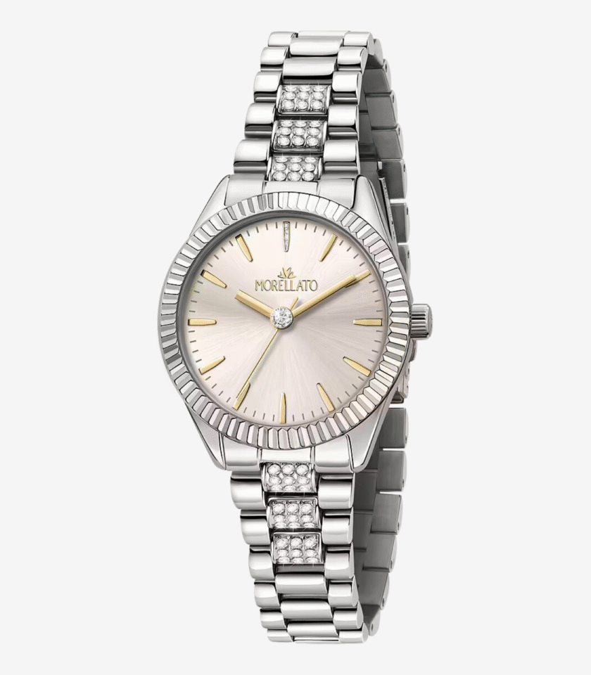 Montre Femme Morellato – R0153165531 – Bracelet en Métal – Affichage Analogique – Résistante à l’Eau 3 ATM