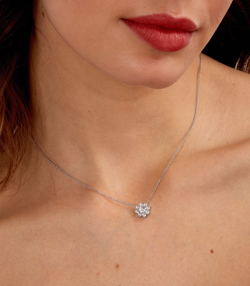 Bijou Femme Morellato SAIW184 - Collier Chic et Durable - Élégance en Argent Recyclé