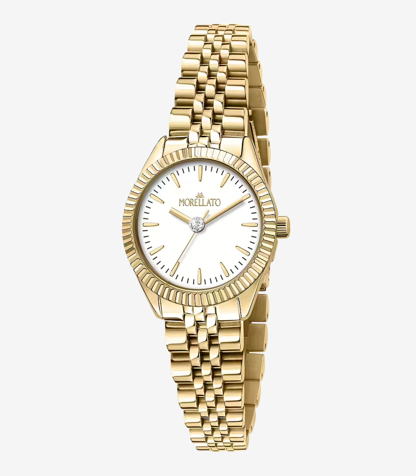 Montre Femme Morellato Magia – R0153165518 – Boîtier Acier 28 mm – Cadran Blanc – Bracelet Métal Argenté – Mouvement Quartz – Résistante à l'Eau 3 ATM – Garantie 2 Ans