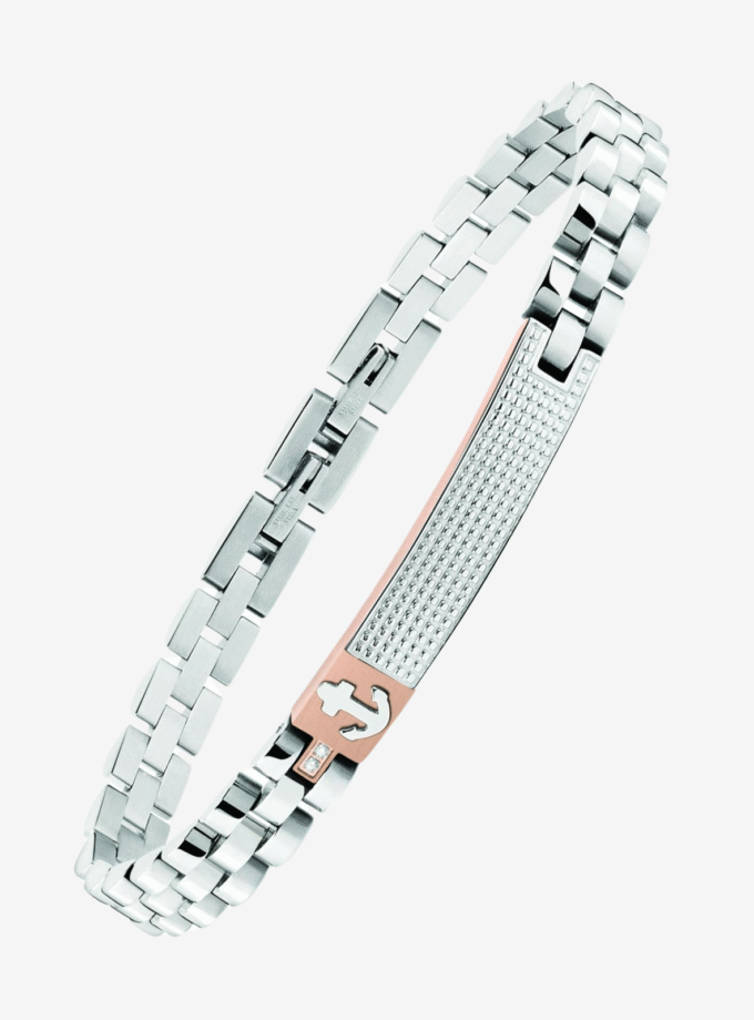 Bracelet Sector SADQ37 en Blanc avec Boucle de Bijoux - Design Moderne et Durable