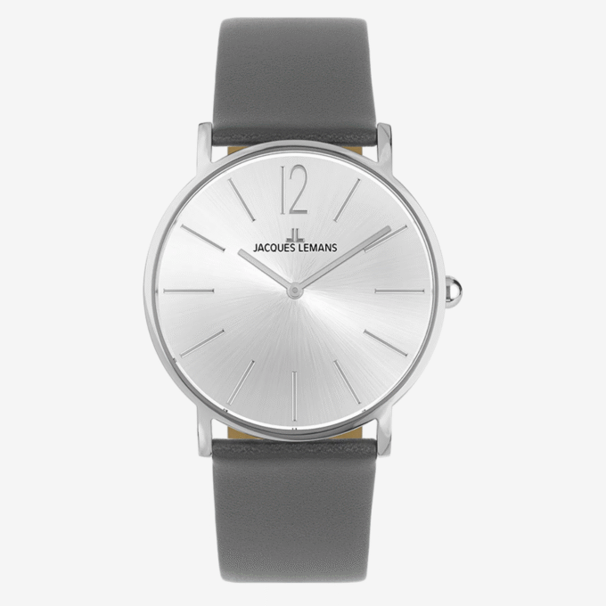 Montre Femme Jacques Lemans Porto 1-2030.1C - Élégance en Acier Inoxydable avec Cadran Argenté