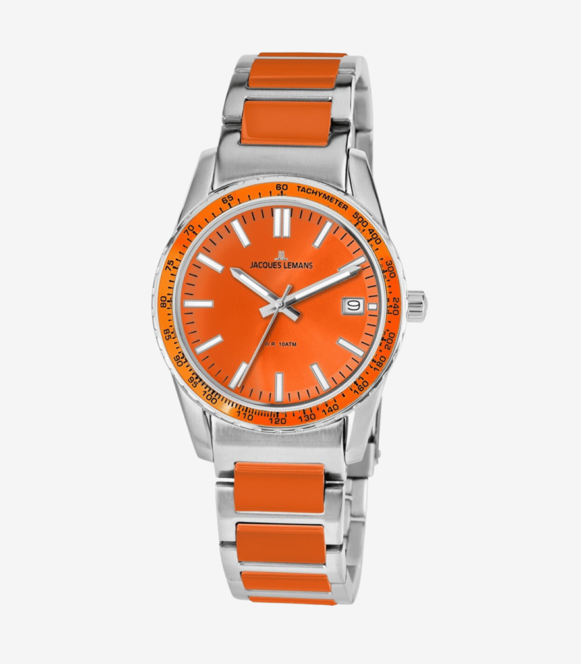 Jacques Lemans 1-2060L - Montre Femme Mixte Résistante à l'Eau de 10 ATM