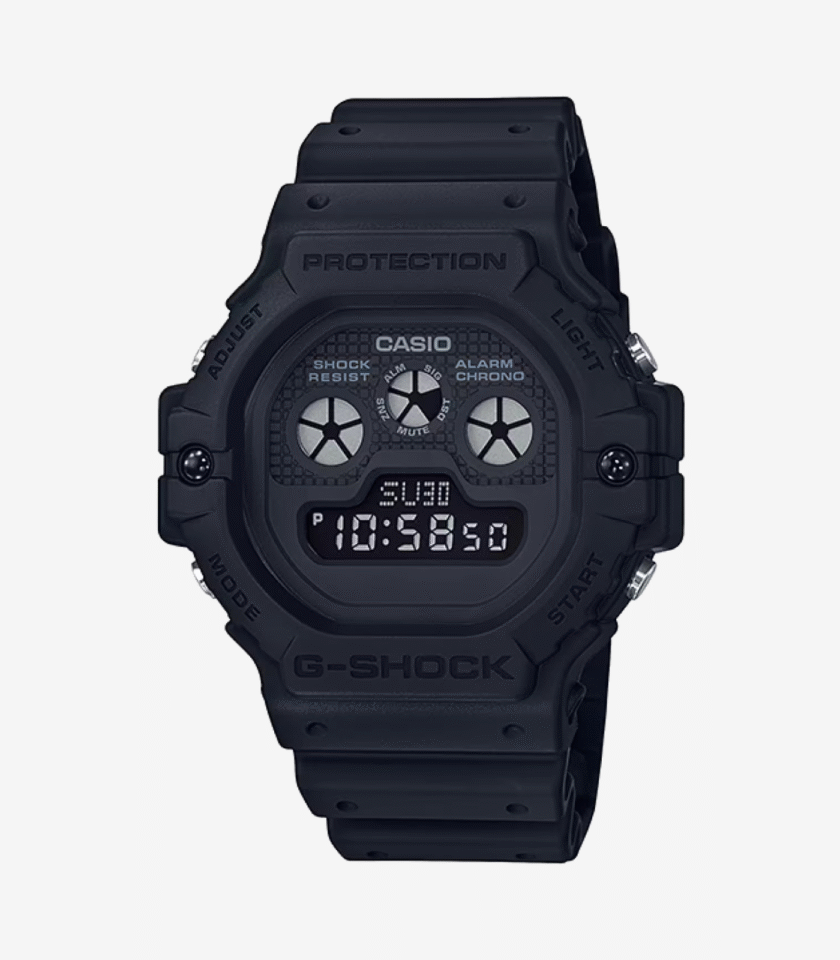 Casio DW-5900BB-1DR - Montre G-SHOCK Résistante à l'Eau jusqu'à 200 Mètres