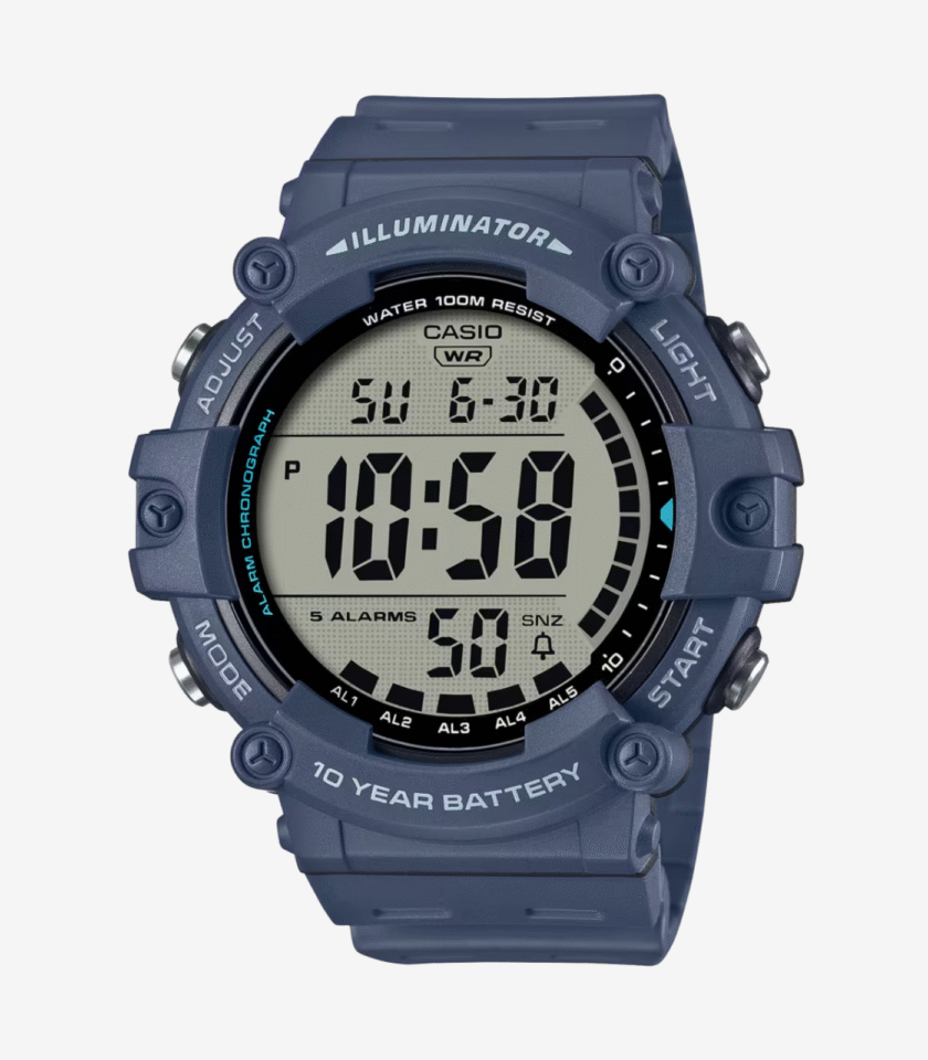 CASIOCasio AE-1500WH-2AVDF - Montre Multifonctionnelle avec Durée de Batterie de 10 Ans