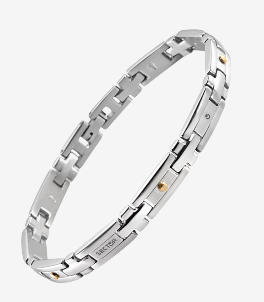 Bracelet Homme Sector Basic SLI57 - Inoxydable - 22 cm avec Boucle de Bijoux
