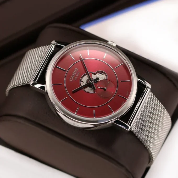 casio mtp b130m 4avdf montre Élégante pour homme avec résistance à l'eau