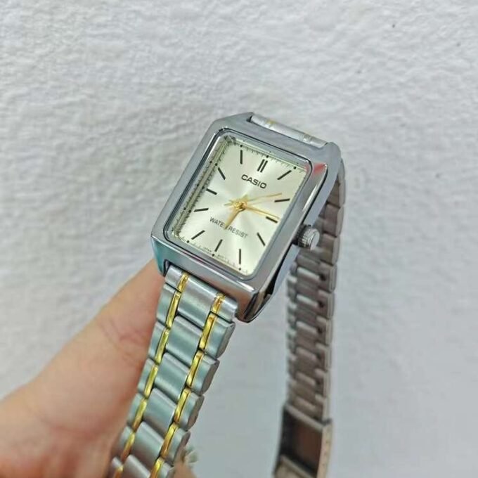 CASIO LTP-V007SG-9EUDF Montre Pour Femmes - Argent/DoRé