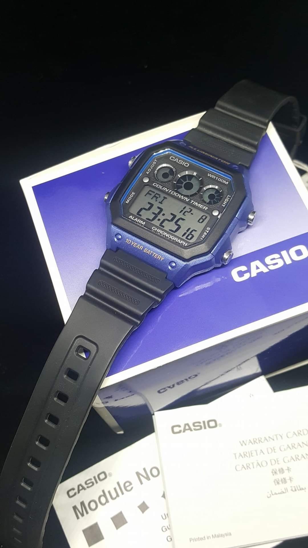 montre-casio-homme-ae-1300wh-2avdf-bracelet-noir-en-resine-resistante-a-leau-12-mois-de-garantie-ae-1300wh-2avdf