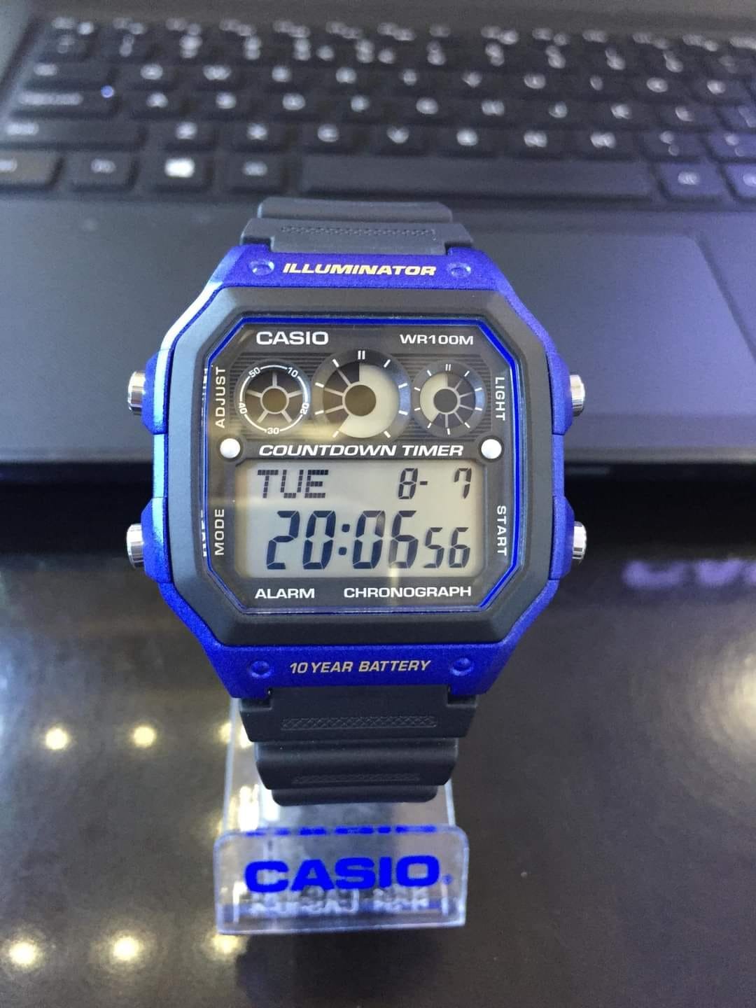 montre-casio-homme-ae-1300wh-2avdf-bracelet-noir-en-resine-resistante-a-leau-12-mois-de-garantie-ae-1300wh-2avdf