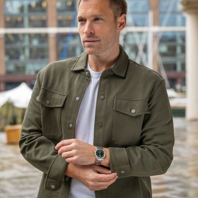 Montre Homme Casio Edifice - EFR-S108D-3AVUDF - Bracelet en Acier Inoxydable - Cadran Vert Sapphire - Affichage analogique - Résistant à l'eau