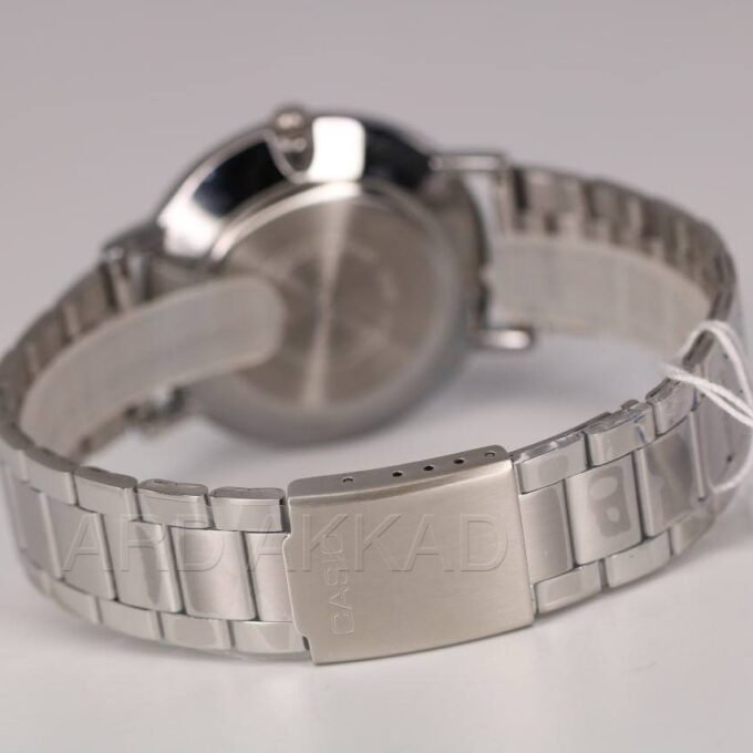 Montre CASIO Homme - MTP-VT01D-1B2UDF - Bracelet Gris En Acier Inoxydable - Résistante à l'eau - 12 Mois De Garantie