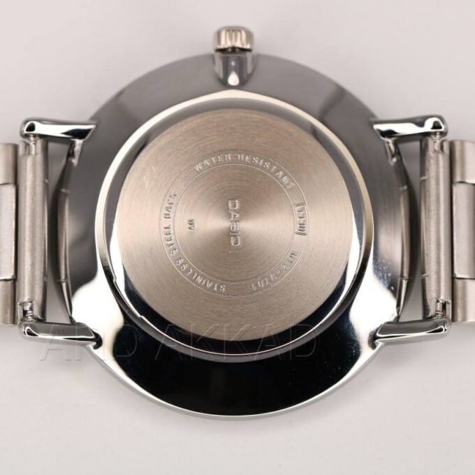 Montre CASIO Homme - MTP-VT01D-1B2UDF - Bracelet Gris En Acier Inoxydable - Résistante à l'eau - 12 Mois De Garantie