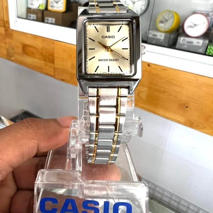 CASIO LTP-V007SG-9EUDF Montre Pour Femmes - Argent/DoRé