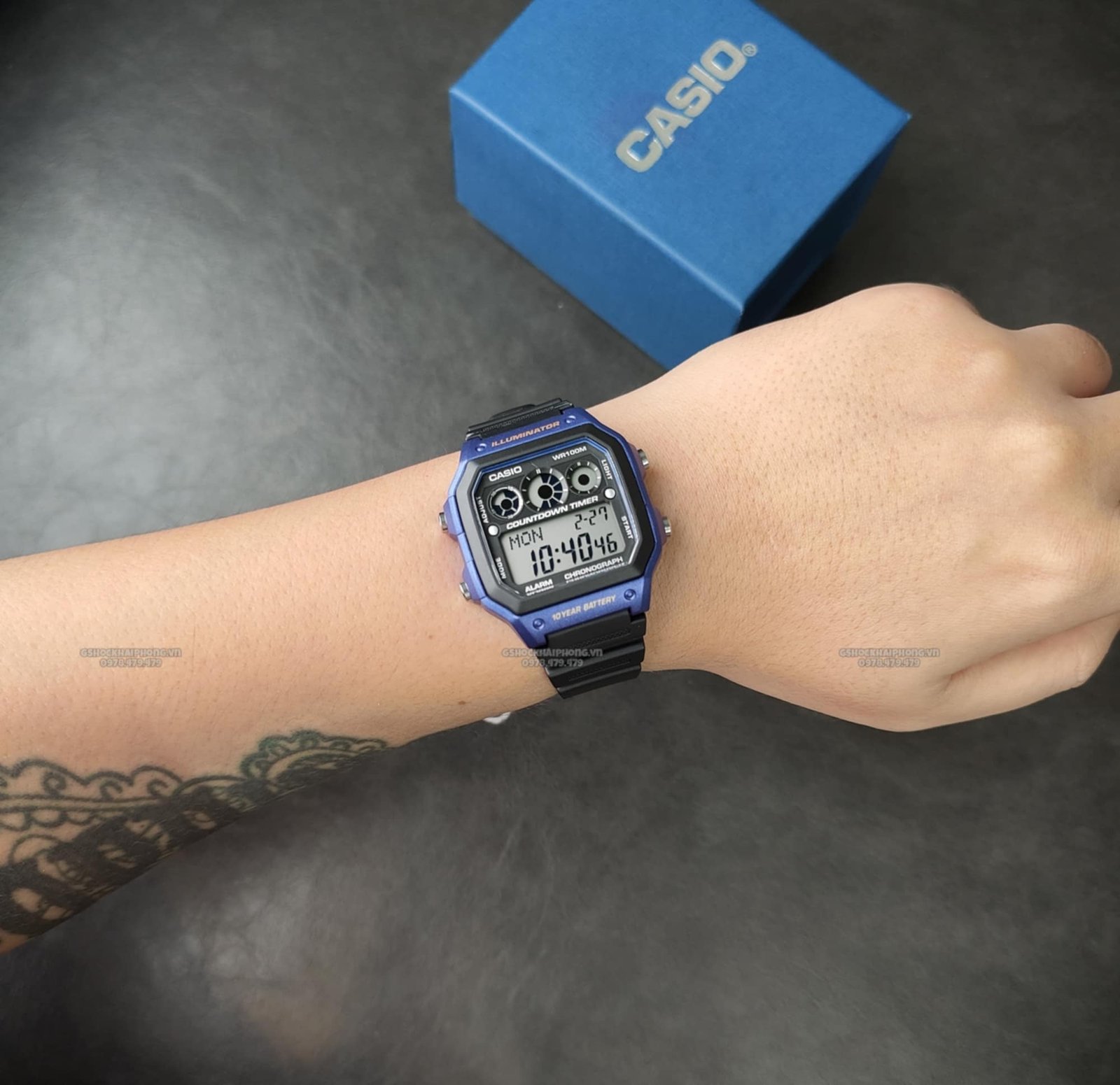 montre-casio-homme-ae-1300wh-2avdf-bracelet-noir-en-resine-resistante-a-leau-12-mois-de-garantie-ae-1300wh-2avdf